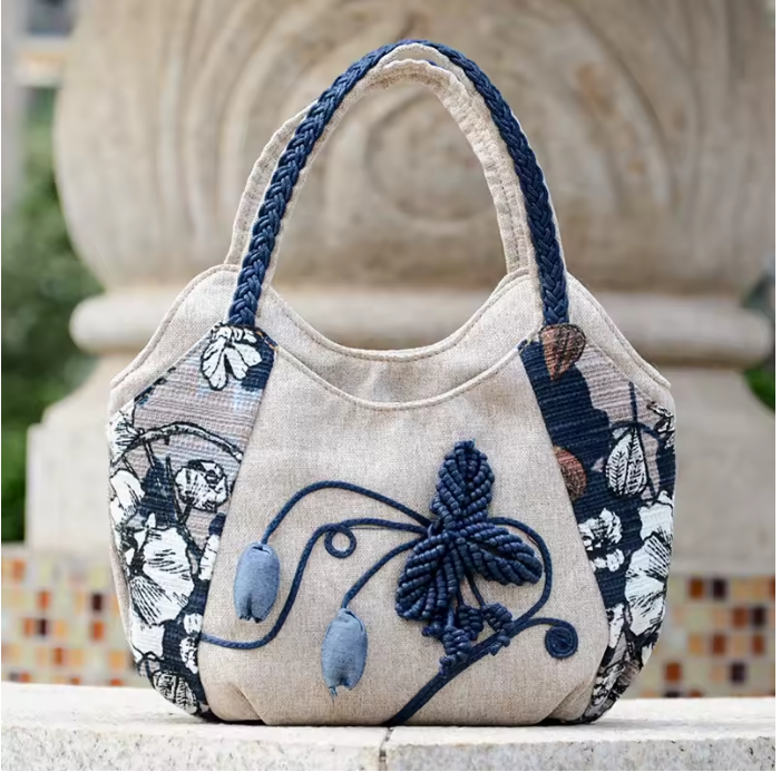 Crochet Woven Handbag